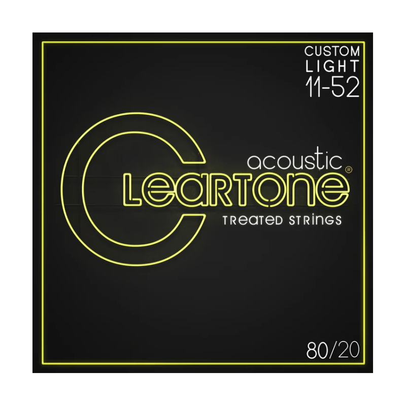 Набір струн CLEARTONE 7611 ACOUSTIC 80/20 BRONZE ULTRA LIGHT (11-52)